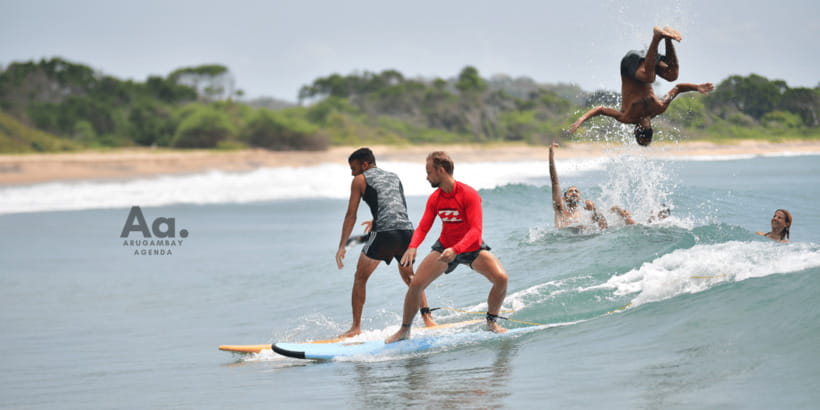Arugam Bay Surf Lessons : Beginner Surf Experience - The 1.5-hour plan: how the time is used