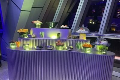 Colombo: Lotus Tower Experience with Lunch or Dinner Buffet - The rotating dining room: how to time your window photos
