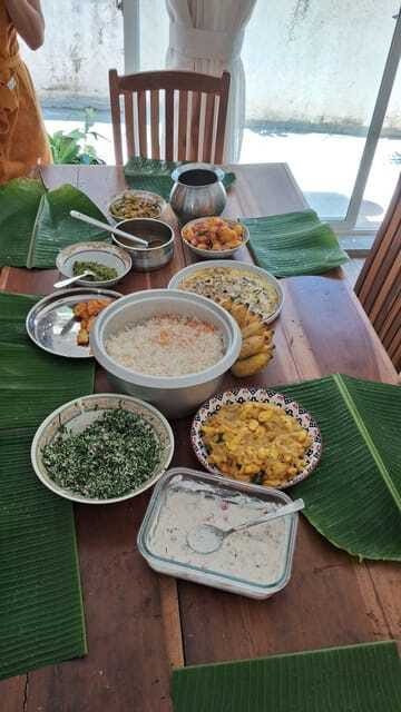 Cooking with Arun & Tamil Family - Welcome Drink, Dine-In Meal, and Afternoon Tea with Authentic Sweets