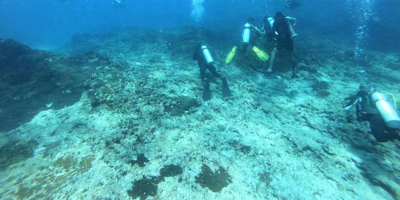 Discover Scuba Diving : Hikkaduwa : Scuba Diving - Meeting at the Coral Sands Hotel scuba base and getting your gear