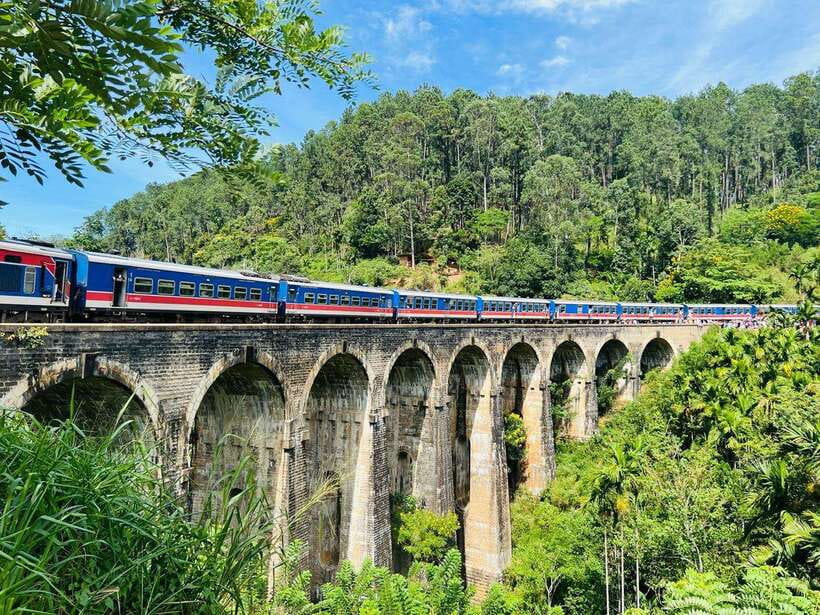 Ella Day Tour from Kandy with tea factory - Ramboda Falls and Bhatha Hanuman Temple: waterfall power with a quiet stop