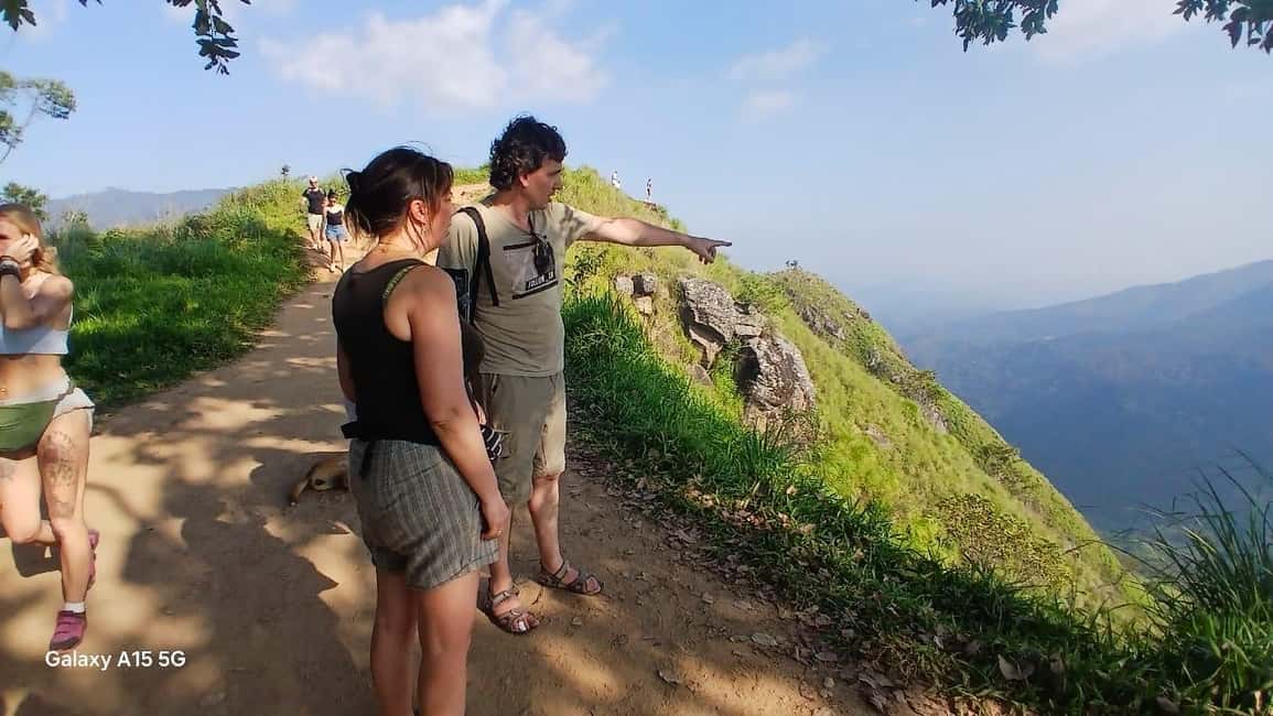 Ella Full-Day Endless Landmarks Life Time Experience - Ravana Falls and Ravana Pool Club: waterfall time with a view break