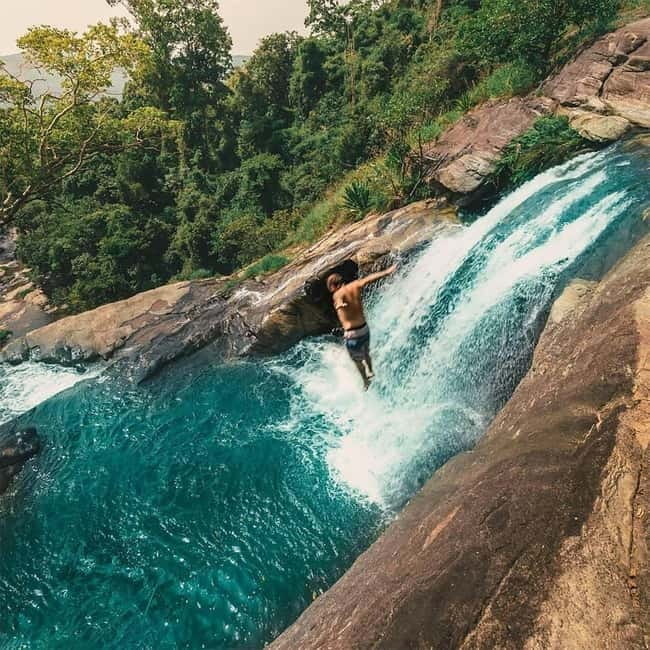 Ella: Ravana and Upper Diyaluma Falls Guided Tour - Swimming in natural pools: fun, but plan for the practical stuff