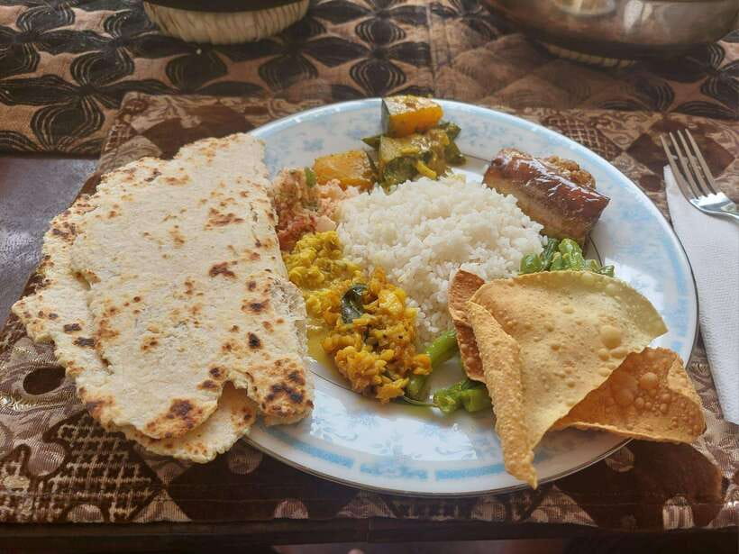Ella: Sri Lankan Authentic Cooking expirience - What You’ll Cook: Rice, Aubergine Modju, Dhal, Pumpkin, and Beans