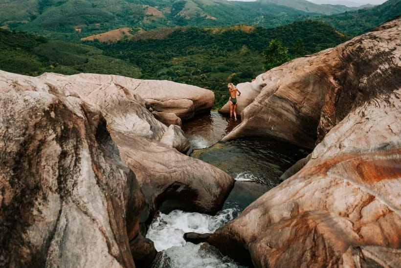 From Ella: Diyaluma Waterfall and Natural Pool Bath Tour - The rainforest walk to Diyaluma: your legs do the work, not your patience