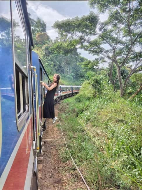 From Ella: Ella Unfogettable Day tour & Train Ride Tour - Ravana Falls and Pallewela waterfall swim: cool down time