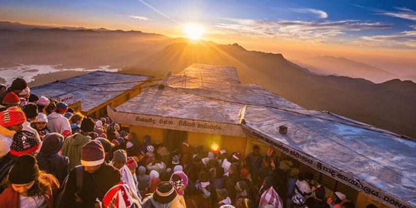 From Kandy: Adams Peak Guided hike via Peak Wilderness - The Mahagiridambe Steps: Sacred, Slow, and Very Physical