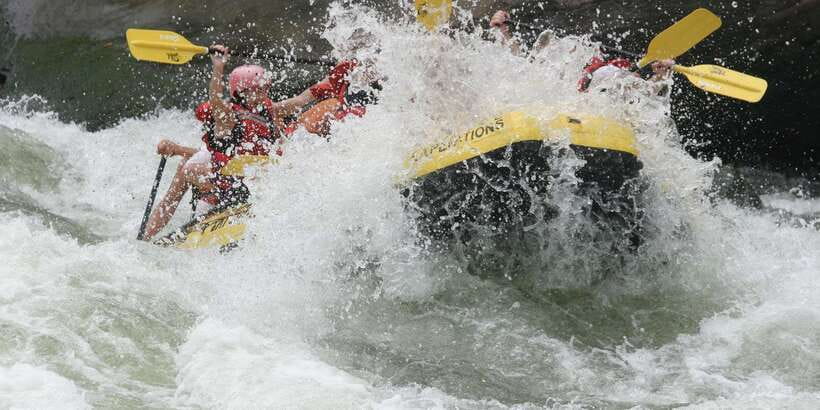 From Negombo: White Water Rafting Adventure - The Kelani River rafting run: 5 major rapids and 4 minor ones