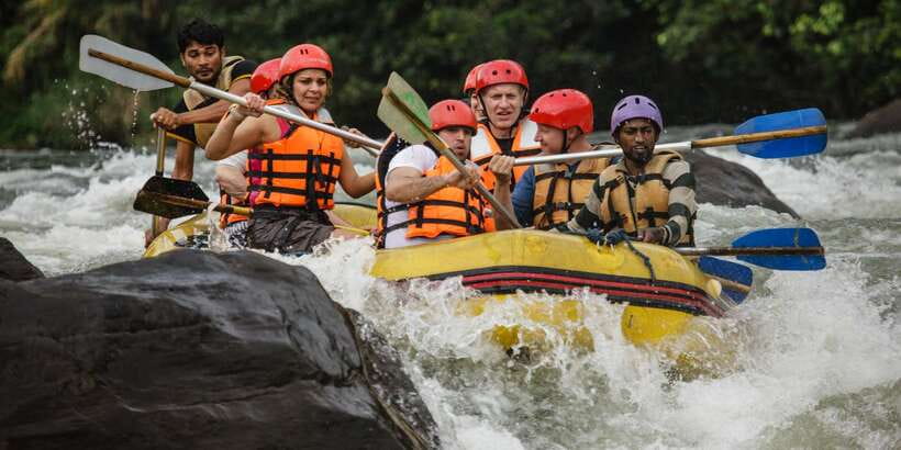 From Negombo: White Water Rafting Adventure - Lunch break, then back to Negombo