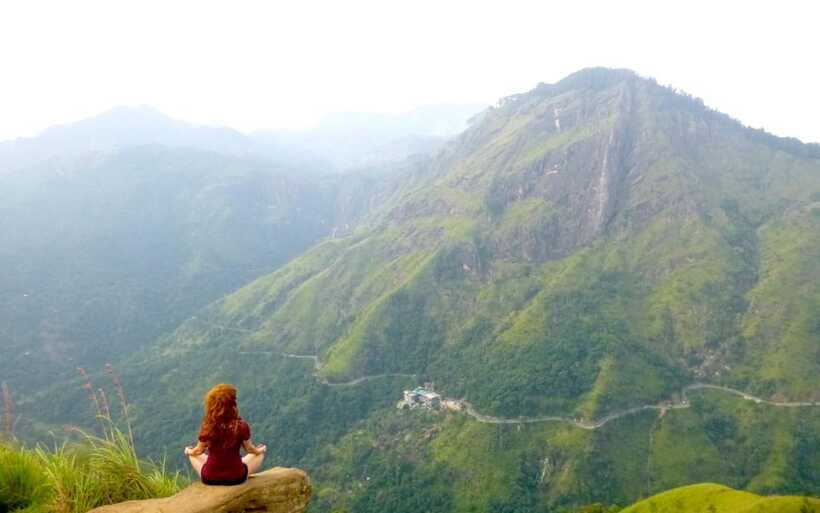 From Nuwara Eliya: Ella City Tour with Little Adam's Peak - Ravana Falls: quick photos and a short pause