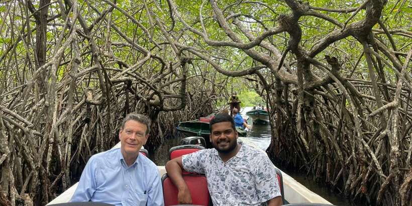 Galle and Bentota Day-Tour From Colombo - Madu Ganga Mangrove Cruise + Cinnamon Island: slow boat, big nature