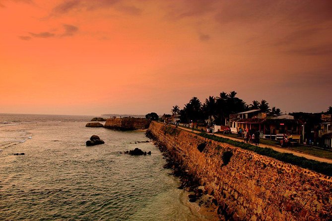 Galle Fort & Bentota Day Trip from Colombo - Old Town of Galle and its fortifications: walking walls built for coastal defense