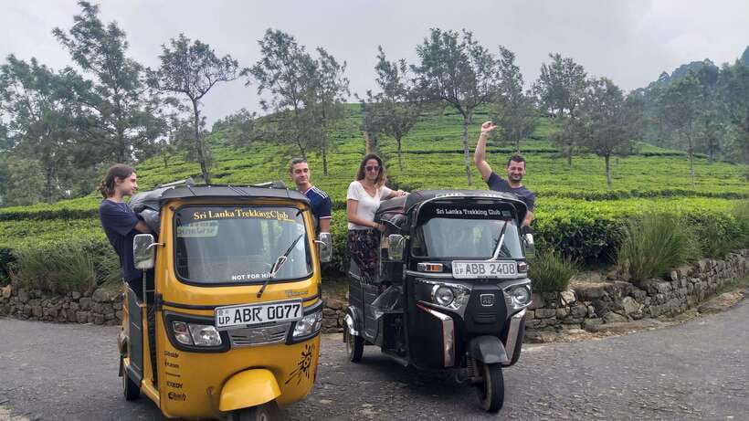 Haputale:Glorious Tuk Tuk Ride to Lipton'sSeat & Tea Factory - Pickup From Bandarawela or Haputale, Then Right Into the Tea Fields