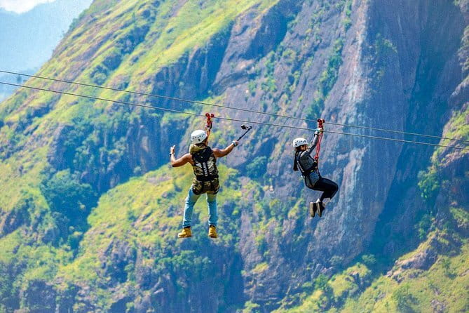 Little Adam's Peak Hike and Zip-lining from Ella - Safety-first gear checks: what the crew does before you go