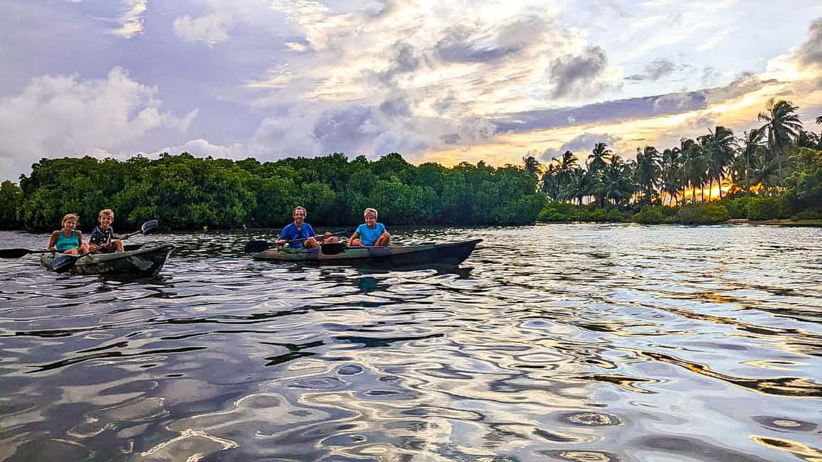 Negombo: Kayaking in the Lagoon - Sunrise and sunset: why timing changes what you notice