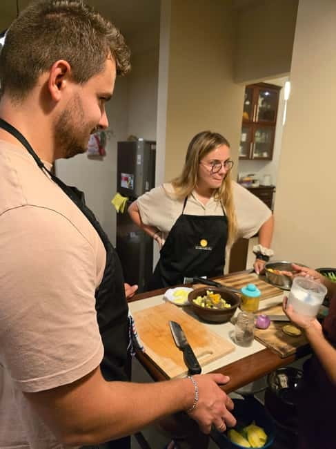 Private cooking class - Personalized classic menu - Dietary options: vegan and gluten free without feeling like a compromise