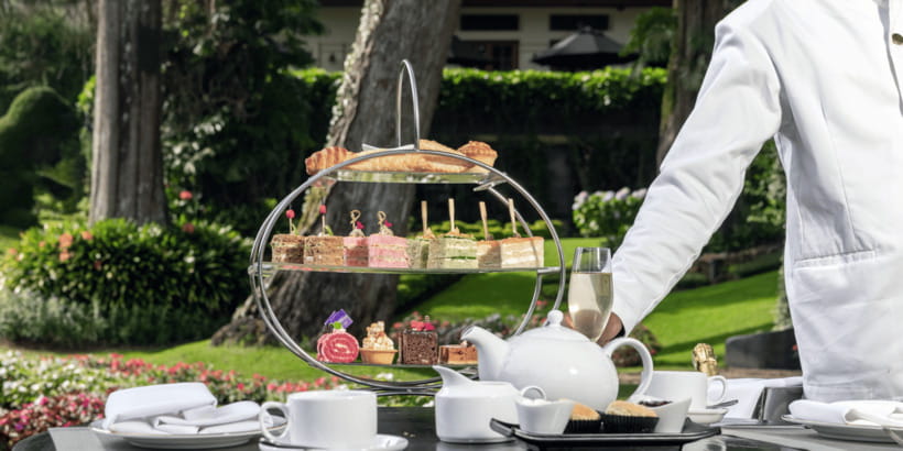 Royal Afternoon Tea at the Grand Nuwara Eliya + Bubbly! - Ceylon Tea and the Sparkling Wine Moment