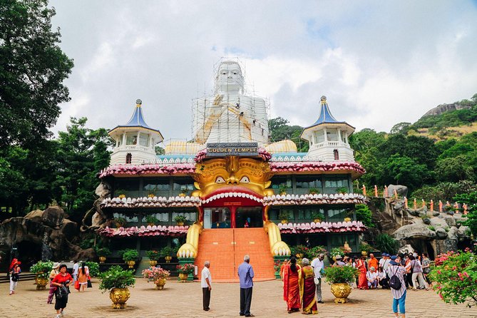 Sigiriya Rock and Dambulla Cave All Inclusive Private Day Trip - Dambulla Cave Temple (Golden Temple): Art, Statues, and a 14-Meter Buddha