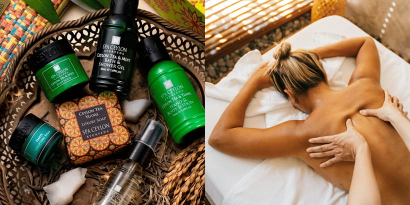 Spa Ceylon Luxury Massage Experience + Free Gift Pack! - Arrival Ritual: Herbal Tea and Hot or Cold Brew
