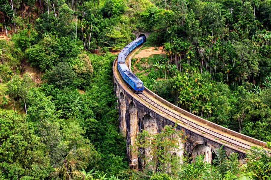 Sri Lanka Private 2-day Tour:Train Trip, Kandy, Nuwara Eliya - Peradeniya Botanical Garden: the slow, green win