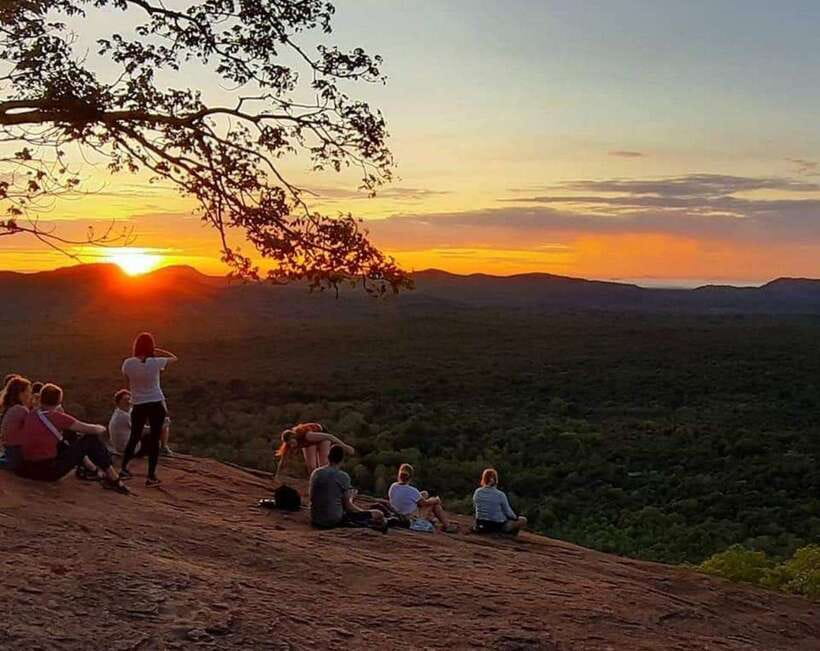 Sunrise or Sunset Hike Pidurangala Rock with Scenic Views - Walking through ancient monastery ruins and forest paths