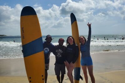 Surf Lessons in Sri lanka Semi - Private or Group Options - The “meet and brief” phase: what happens before you go in