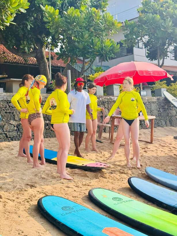 Surf School in Unawatuna, Galle - How the 1-Hour Lesson Works (And Why It Helps You Stand Up)