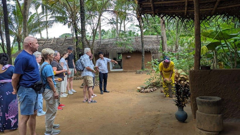 Udawalawe: Farm to Table Cooking & Authe: Village Experience - Cinnamon Peeling Demonstration and the Work Behind the Flavor