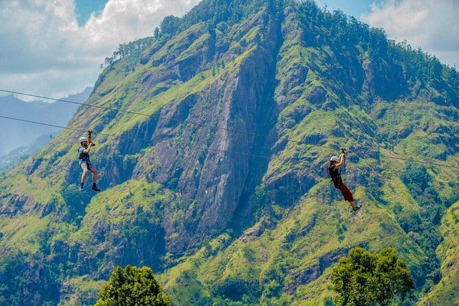 Zip Lining Experience in Ella - What the Ella mega zip-line is like in real life