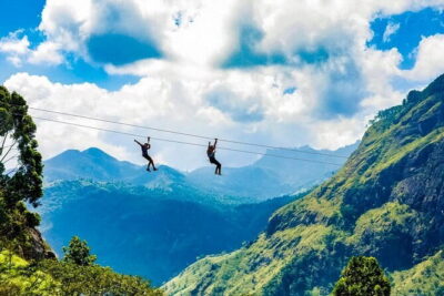 Zip Lining Experience in Ella - Getting there: Flying Ravana Adventure Park at Little Adams Peak